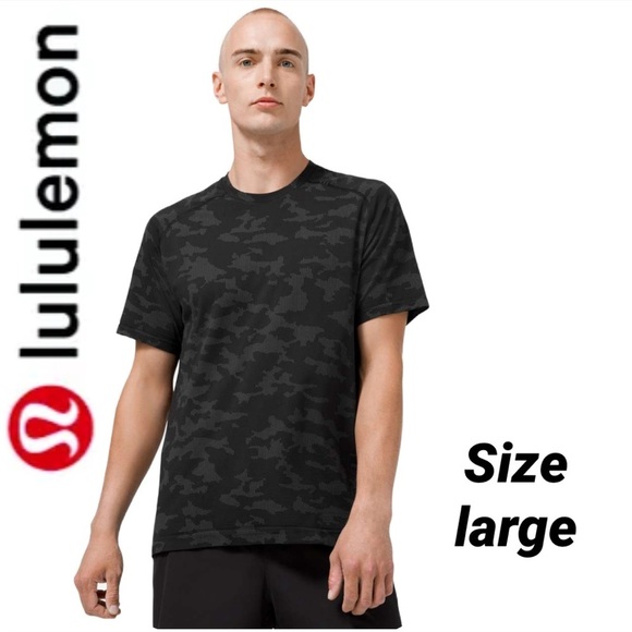 lululemon athletica Other - Lululemon Mens Metal Vent Tech Short Sleeve Shirt 2.0 Size Large
